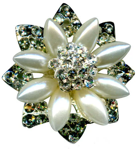 Vintage Rhinestone Shoe Clips for Bridal