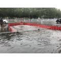 Sistema modulare della barriera di arresto del bosco di alluvione