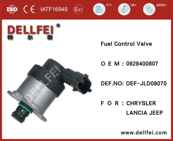 Fuel Pump Pressure Regulator Control Valve Used for LANCIA,CHRYSLER,JEEP 0928400807