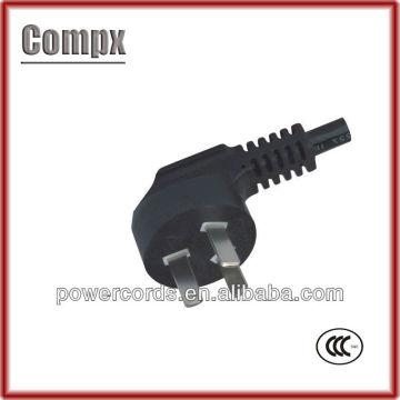 6/10/16a 250v China power cord 3 pin plug
