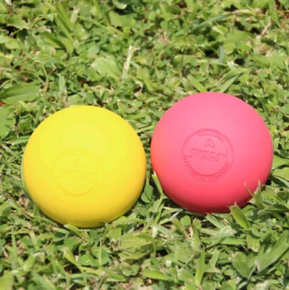 custom 100% rubber NOCSAE lacrosse Ball