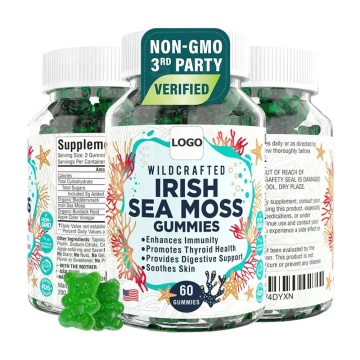 Bladderwrack burdock Root Irish Sea Moss Gummies