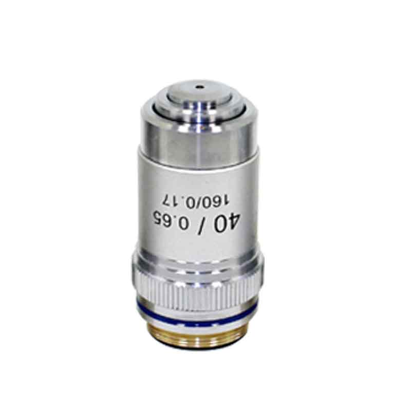 195mm Field 195 Achromatic Microscope Objective lens for Biological Microscope with 4X 10X 20X 40X 60X 100X