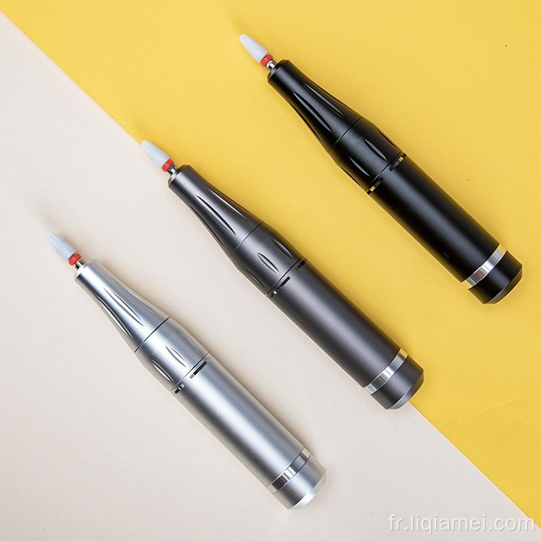 Stylo de forage électrique à ongles électriques