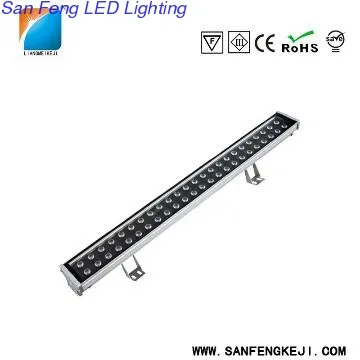 DMX 512 rgb wall washer led