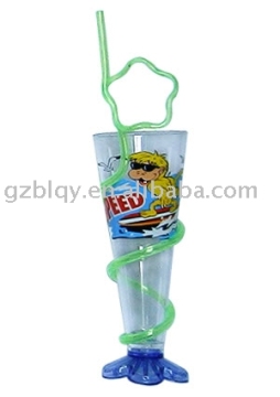 art straw,drinking straw ,party straw with cup