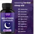 OEM Private Label Supplements Melatonin Capsules 5mg