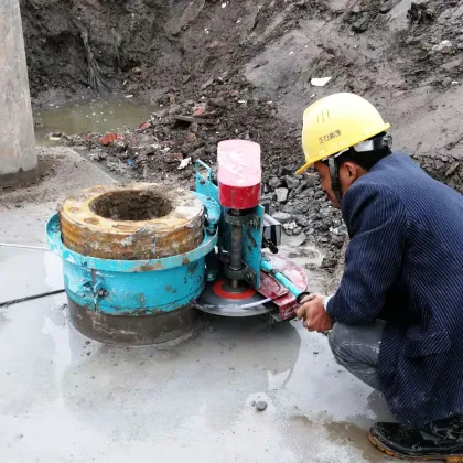 Steel Hydraulic Saw Clamp Construction Pile Cutter for Concrete Foundations