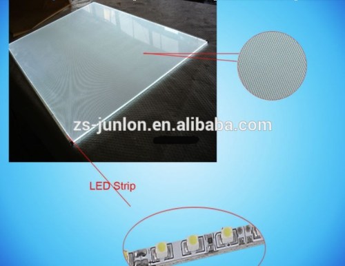 Ultra bright acrylic led light guide plate with 5mm thickness
