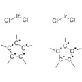 इरिडियम, डि-एम-क्लोरोडाइक्लोरोबिस [(1,2,3,4,5-एच) -1,2,3,4,5-पेंटामेथाइल-2,4-साइक्लोपेंटेडियन-1-यल] di- (9CI) CAS 12354-84-6