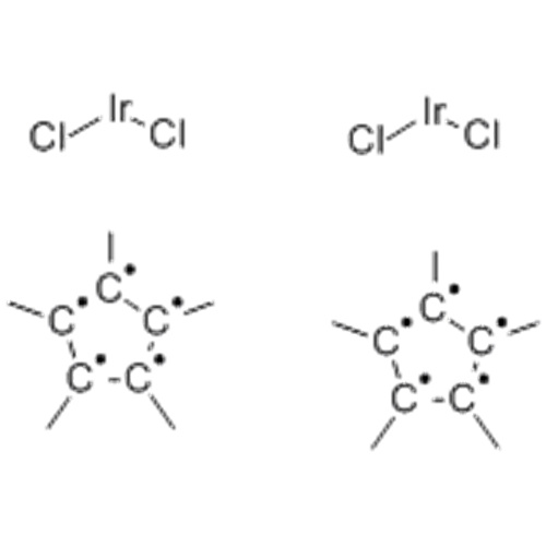 İridyum, di-m-klorodiklorobis [(1,2,3,4,5-h) -1,2,3,4,5-pentametil-2,4-siklopentadien-1-il] di- (9CI) CAS 12354-84-6
