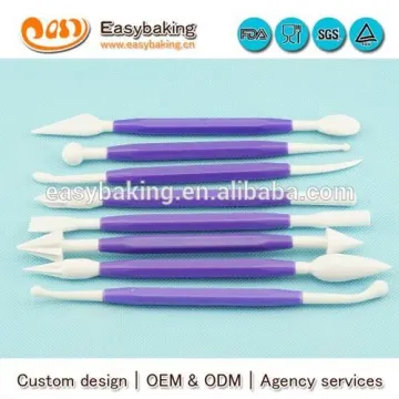 Best seller 8pcs plastic clay modeling tools set