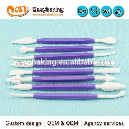Best seller 8pcs plastic clay modeling tools set