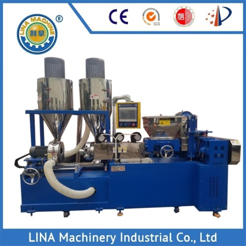 Water cutting extrusion granulation line