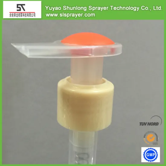 Plastic 24/410 Golden Aluminum Lotion Pump for hand soap