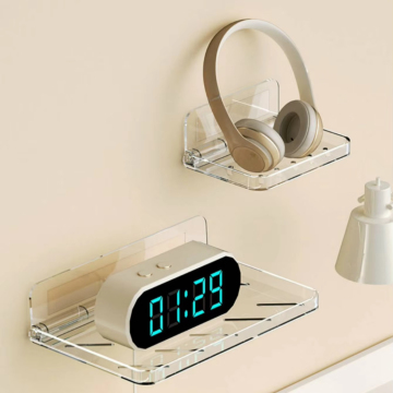 Drill-Free Wall Foldable PET Rack for Small Spaces