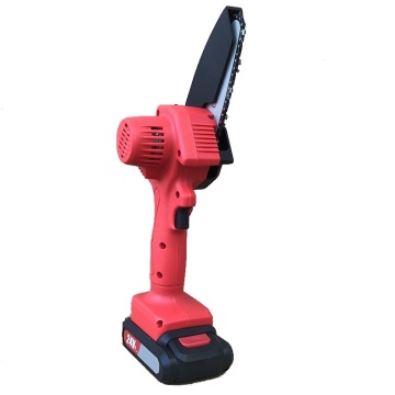 Motosega portatile palmare a 4 pollici cordless con protezione