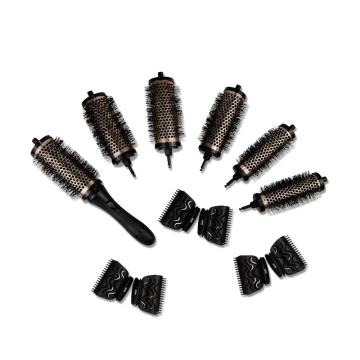 Customized Professional Salon Curly Hair Brush Set for Women's Hairstyles