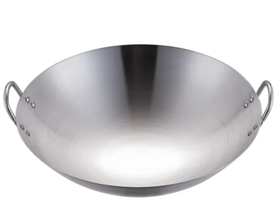 High Quality Stainless Steel Woks