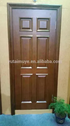 Chinese natural wood door folding antique doors