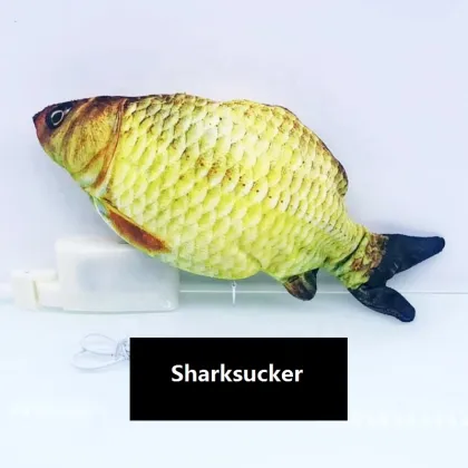 Usb Electric Moving Swing Dancing Fish Cat Toy Cat Flapping Kicker Electric Simulation Eco-Friendly