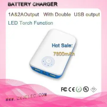 SANYO Cell Battery High Quality Universal Battery Charger 7800mAh