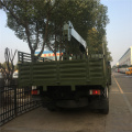 Dongfeng 8 ton military truck mounted crane