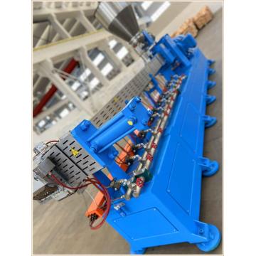 66. Conical Twin Screw Compounding Plastic Extruder