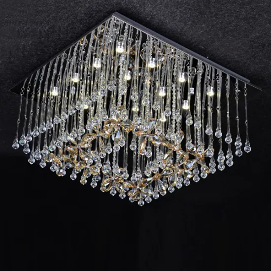 modern lighting fixture unique crystal chandelier
