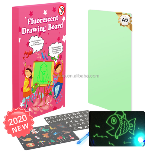 Suron 3D Fluorescent Draing Board Kit ανάβει