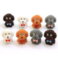 Wholesale Cheap Mini Dog Resin 3D Shape Cabochon For Handmade Craftwork Decor Beads Charms Bedroom Ornaments