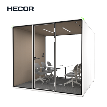 Elegant Soundproof Pods for Private Meetings