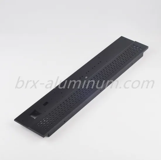 CNC MachinePart Hard Anodized Aluminum Heat Sink