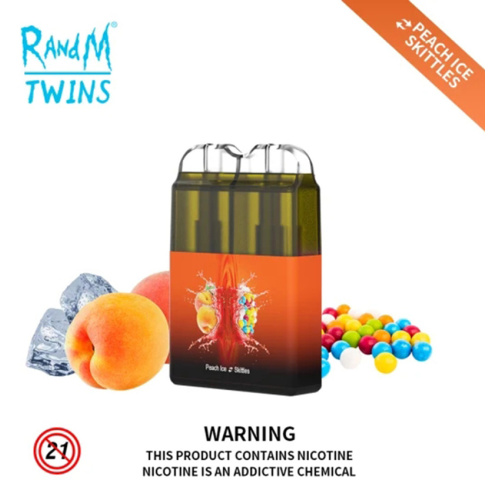 Randm Twins 6000 Puffs Disposable 2in1 Vape Device