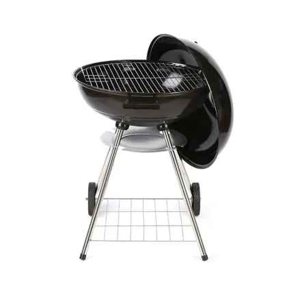 Wholesale Korean Smokeless Garden Outdoor Portable Homemade Barbecue 18''Mini Apple Weber Wood Pellet Charcoal Bbq Kettle Grill