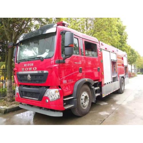 Howo 5ton Water Tank Camión de bomberos