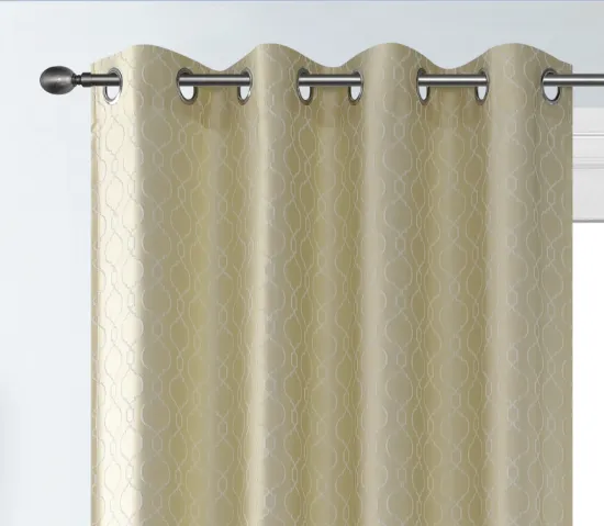 XXC High Quality Jacquard Curtain Designs: Soft, Heavy 100% Polyester Fabric