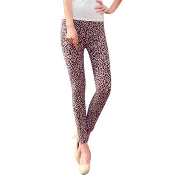 Women's Leggings, made of 95% polyester, 5% spandex with good texture, 160gsm, sizes available