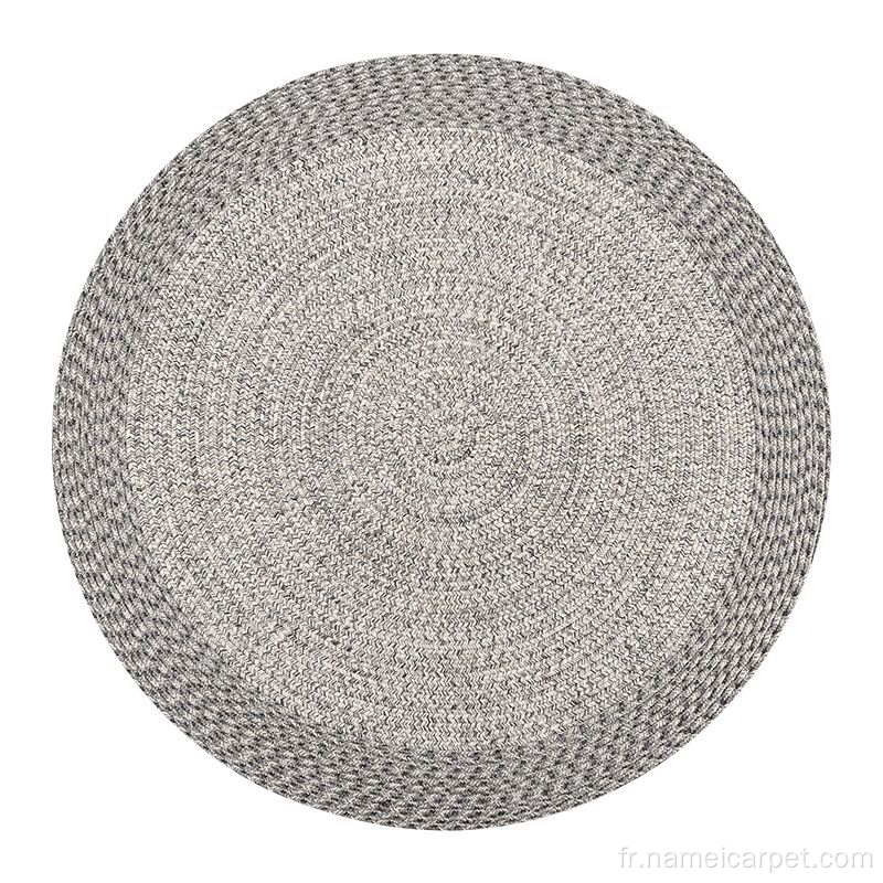 Gris Great Round Outdoor Playground Fermer Mats