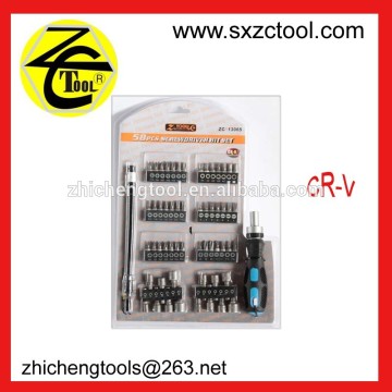 58pcs screwdriver bit set,screwdriver bits