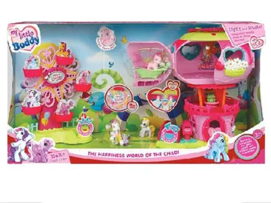 HORSE WITH BIG FERRIS WHEEL