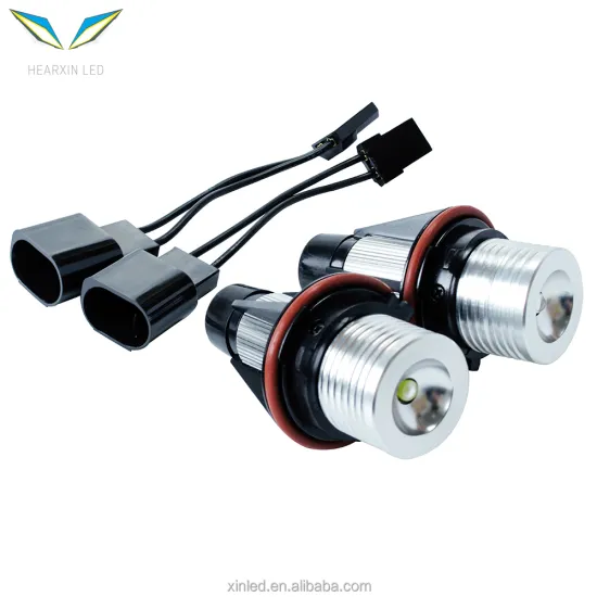 2pcs CANBUS LED Angel Eyes Marker Lights Bulbs - Error-Free White/Red/Blue for BMW E90/E91 3 Series 325i/328i/335i (2006-2008)