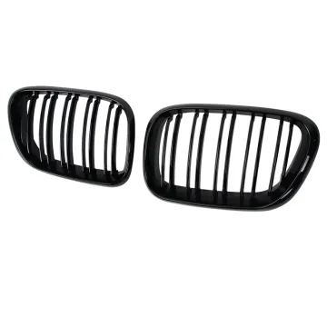 Gloss Black Double Slats Grill Replacement for BMW X5 Series E53 (1999-2003)