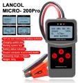 Micro-200Pro 12V 24V Car Battery Tester Digital Alternator Tester LED Lights Display Car Diagnostic Tool Auto Battery Tester
