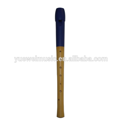 8 Hole German Soprano Half Wood Recorder