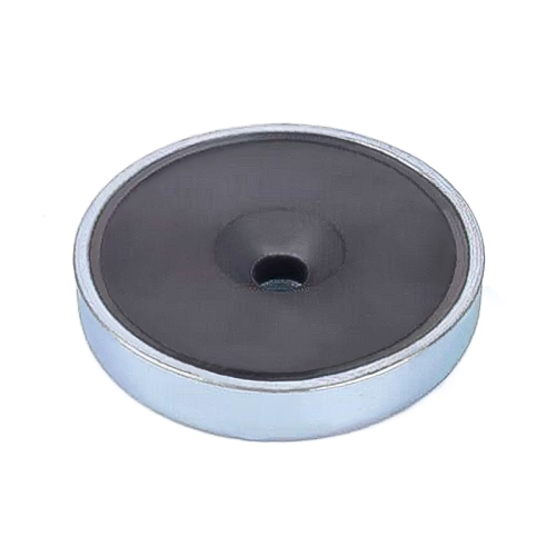 Ferrite Pot Magnet With Countersunk Hole