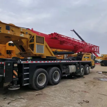 High Quality 75 Ton Sany Mobile Crane for Sale - STC800 80 Ton Used Truck Cranes