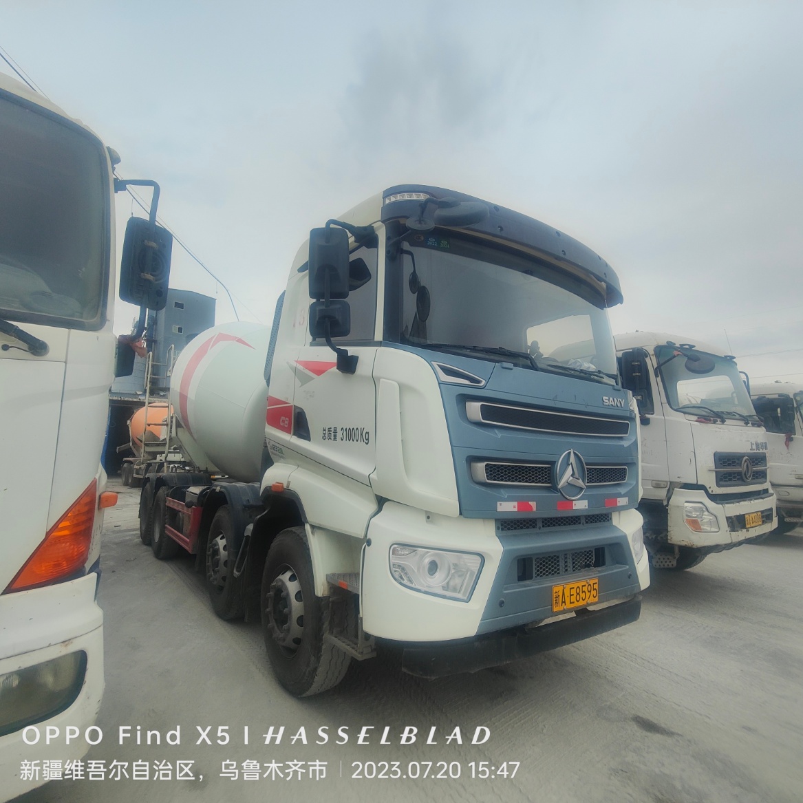 SANY 12 cubic meter Concrete Mixer Truck