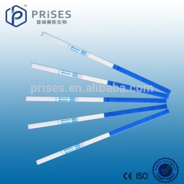 HCG pregnancy urine test strip