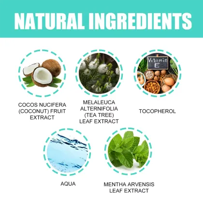 OEM Natural Organic Oral Care Pulling Oil - Coconut & Peppermint for Fresh Breath & Teeth Whitening